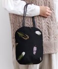 AND WOOL 鳥の羽刺繍のバッグ