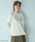 ANY 【MAISON KAYSERコラボ】箔プリントロゴ半袖Tシャツ