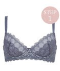 BRADELIS New York 【BRADELIS New York / 育乳補整ブラ・STEP1 集める】ウェンディステップ1ブラ26S1 補正下着 ブラジャー