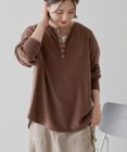 AMERICAN HOLIC ソフトタッチヘンリーネックプルオーバー