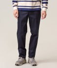 J.PRESS MEN 洗練されたシルエットと機能美【ストレッチ】トリコチン ステムテーパードパンツ_25年モデル