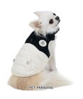 PET PARADISE J.PRESS バイカラーベスト 《ホワイト》 小型犬