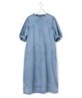J.PRESS YORK STREET 【WOMEN】ライトダンガリー ツイストスリーブワンピ－ス