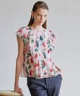TOCCA 【洗える・消臭】FULL BLOOM PEONY BLOUSE ブラウス