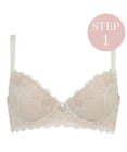BRADELIS New York 【BRADELIS New York / 育乳補整ブラ・STEP1 集める】ウェンディステップ1ブラ26S1 補正下着 ブラジャー