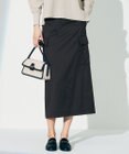 23区 【洗える】テンセルナイロンストレッチ カーゴ スカート