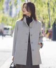 J.PRESS LADIES ショートビーバー スタンドカラー コート