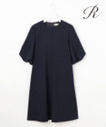 23区 S 【R(アール)】ダブルクロス 袖ボリューム ワンピース