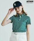 23区GOLF 【WOMEN】【MOOMIN COLLECTION】ムーミン 半袖 総柄プリント シャツ