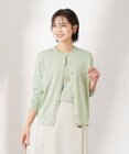 J.PRESS LADIES S 【洗える】 BASIC HI-COTTON カーディガン
