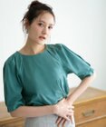 ANY SIS L 【接触冷感・UVケア】着映えタックスリーブ カットソー