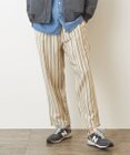 J.PRESS YORK STREET 【UNISEX】ツイルストライプ パンツ