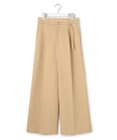 ICB L 【WEB＆一部店舗限定・撥水加工・洗える】C0SoftTwill ワイドパンツ