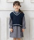 ANY KIDS ニットベスト × ワンピース セット