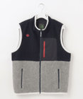 PW CIRCULUS 【MEN】【撥水/防風】ボア ジップアップ ベスト