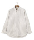 J.PRESS MEN 【KING SIZE】【SUPIMAコットン使用】マルチストライプブロードシャツ / B.D.