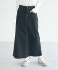 CRAFT STANDARD BOUTIQUE 裏起毛デニムＡラインスカート