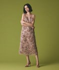 GRACE CONTINENTAL フラワーembドレス