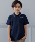 J.PRESS KIDS 【140-170cm】ダブルライン カラー 半袖ポロシャツ
