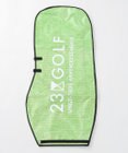 23区GOLF 【UNISEX】オリジナル変形ロゴ トラベルカバー