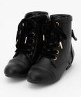 ANY KIDS 編み上げブーツ