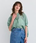 BEIGE， 【洗える】AMARYLLIS / シアーパフオーバーサイズブラウス