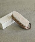 AND WOOL ニット/洋服ブラシ (カシミヤ専用馬毛ブラシ）