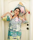 tsumori chisato SLEEP ツモリチサト ワンピース 8分袖 ルームウェア レディース UNX574 /ワコール