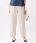 自由区 【セットアップ対応】ライトリネンライクテーパード パンツ