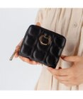 tsumori chisato CARRY ラインネコ ラウンドファスナー2つ折り財布