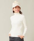 23区GOLF カラー豊富！【WOMEN】【吸湿発熱】グランサーモ モックネック カットソー