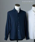 GOTAIRIKU GOLD LABEL/WEB&一部店舗限定【Thomas Mason】コットンカシミヤ フラノシャツ