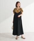 Green Parks 表面感脇リボンキャミワンピース