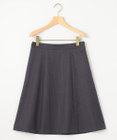 組曲 【セットアップ対応可】T/Wスーティング セミフレアスカート