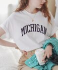 WEGO 【ANGIE VINTAGE】カレッジロゴプリントTee