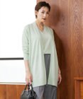 ICB 【洗える】コンパクトウール カーディガン