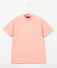23区GOLF 【WOMEN】ロゴ 半袖モックネックシャツ