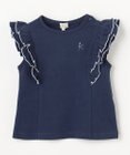 組曲 KIDS 【80-100㎝】 フルールフリルTシャツ