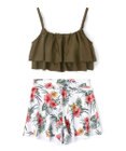 San-ai Resort（三愛水着楽園） 【SALE】フリルトップス３点セット　9M　【San-ai Resort（サンアイリゾート）】