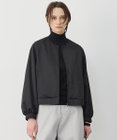 ICB L 【先行予約・2WAY】 ダルグロッシーサテン ボウタイ付きブルゾン