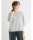 Green Parks ボートネックラメミニ裏毛プルオーバー