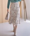 ANY SIS 【洗える】フルブルームフラワープリント スカート