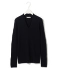 ICB 【新色追加・洗える】エクストラファインメリノ Vネックプルオーバー