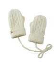 MIKI HOUSE HOT BISCUITS 【1-5歳】 ケーブル編みミトン