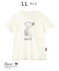 WACOAL PEANUTS トップス 4分袖 Tシャツ 綿100%(本体) スヌーピー レディース FTT168 /ワコール