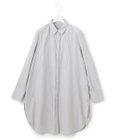 ICB 【洗える】CRySiタイプライター ロングシャツ