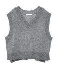 Green Parks ショートラメニットベスト