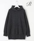23区 【R(アール)】ウールカシミヤ ニットパーカー