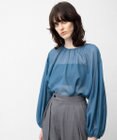 NAVE 【Nave】ブライトシアーボイル ギャザーブラウス