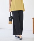 自由区 【洗える・XSサイズあり】ライト2WAYストレッチワイド パンツ